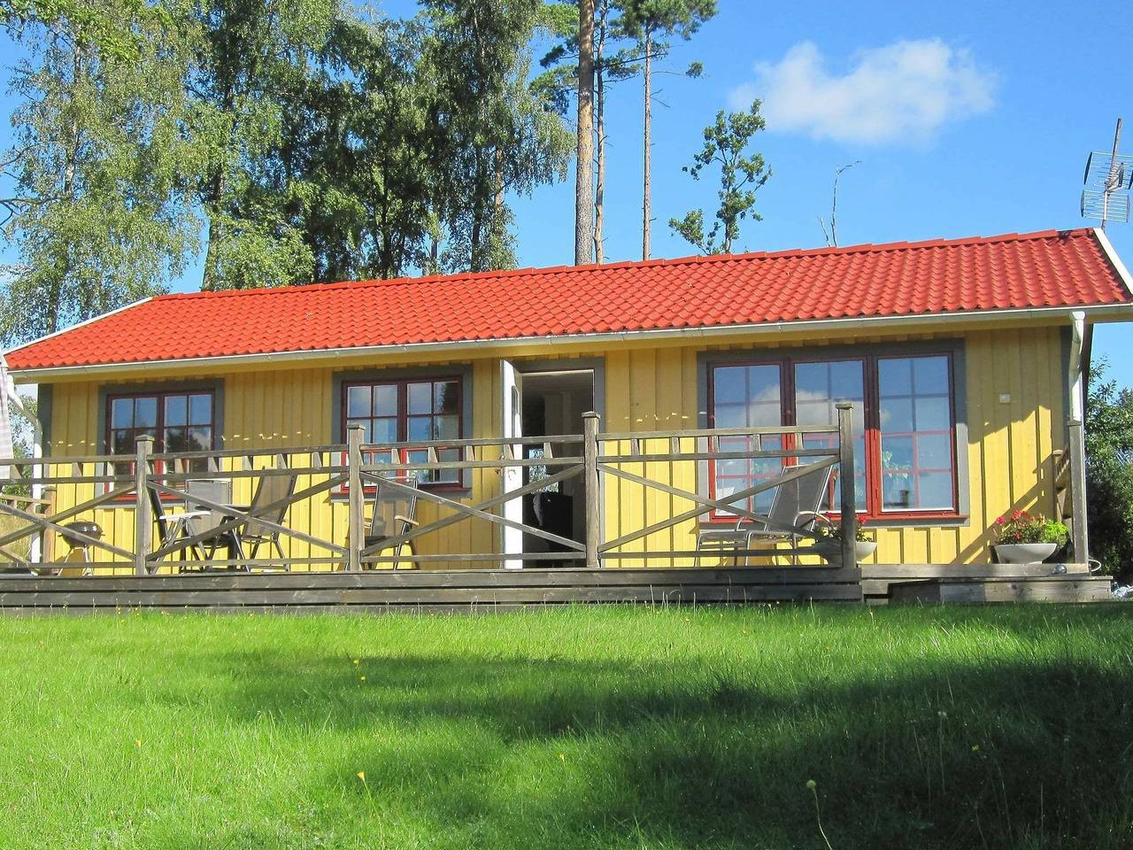 4 personer fritidhus i Håcksvik in Skyarp, Västergötland