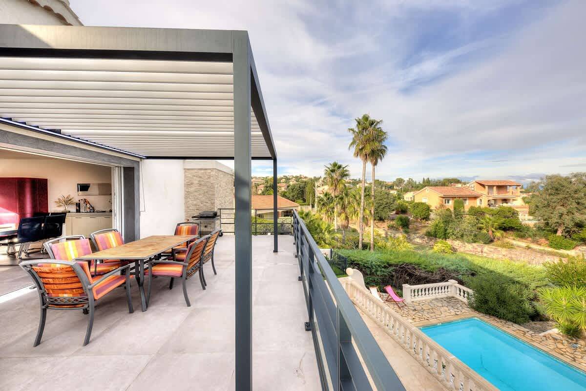 Ferienhaus für 7 Personen mit Pool in Saint-Aygulf, Frejus
