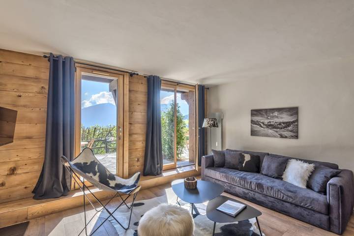 Chalet pour 6 personnes, avec Terrasse à Combloux