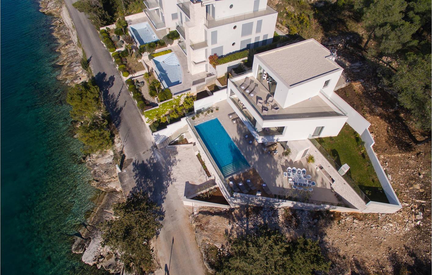 Vakantiehuis voor 12 personen met terras in Splitska, Brac
