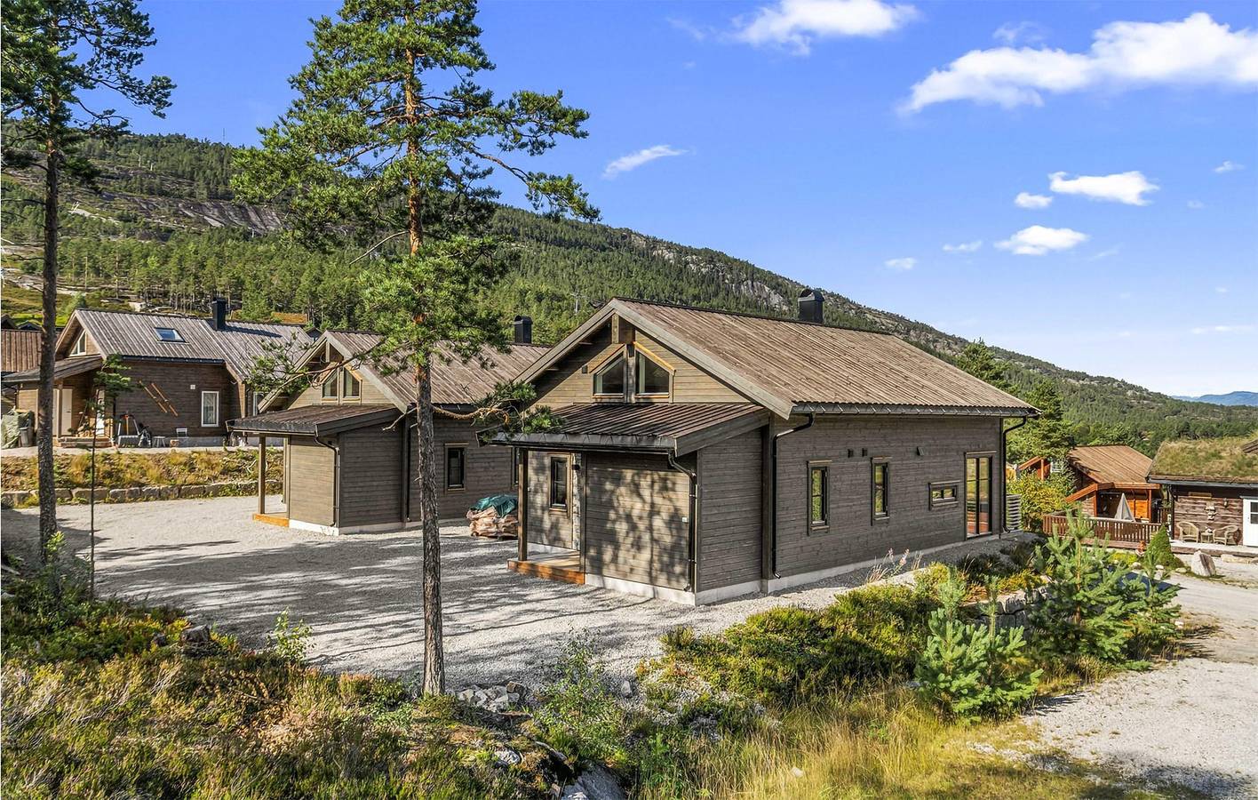 Ferienhaus für 6 Personen mit Ausblick in Vrådal, Kviteseid