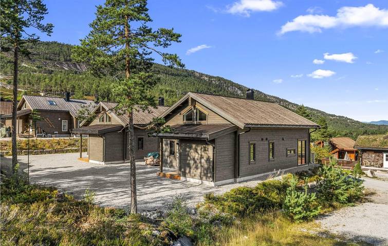 Ferienhaus für 6 Personen, mit Terrasse und Garten sowie Ausblick in Telemark - 3