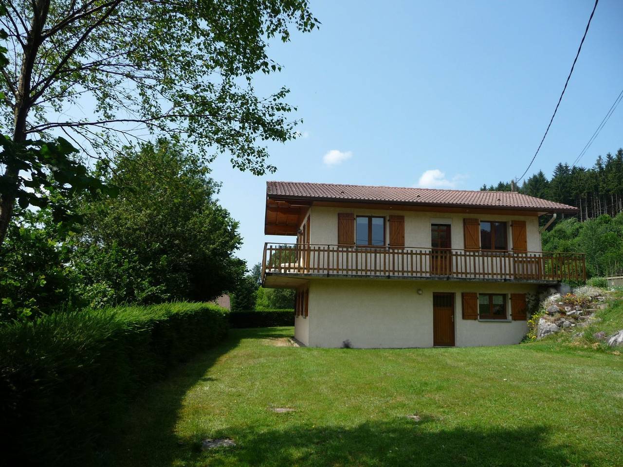 Chalet individuel Gerardmer/la Bresse ap 349/sem Sept Oct in Rochesson, Parc naturel régional des Ballons des Vosges