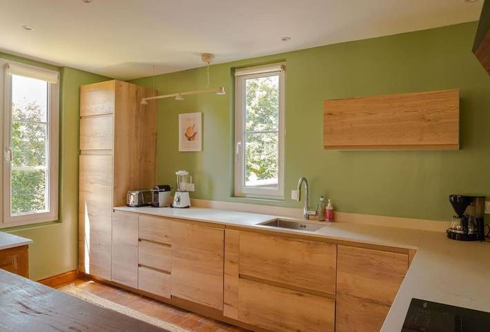 Location de vacances pour 8 personnes, avec vue et jardin à Le Breuil-en-Auge - 3