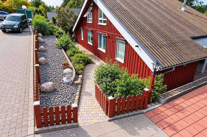 Ferienhaus für 5 Personen, mit Balkon und Garten sowie Sauna, mit Haustier - 1
