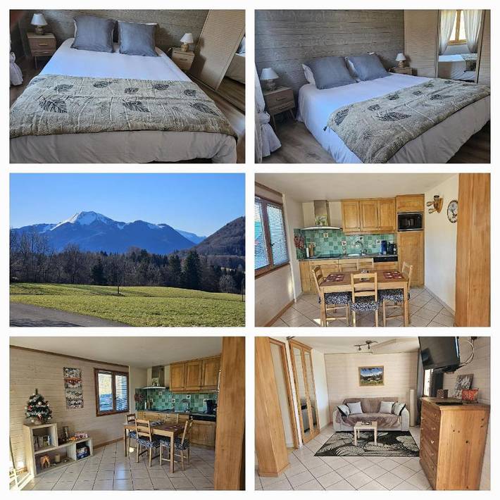 Gîte pour 4 personnes, avec vue et terrasse à Mégevette - 2