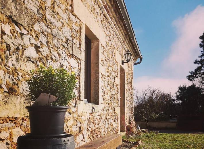 Gîte pour 10 personnes, avec jardin ainsi que piscine et vue à Maylis (Landes)