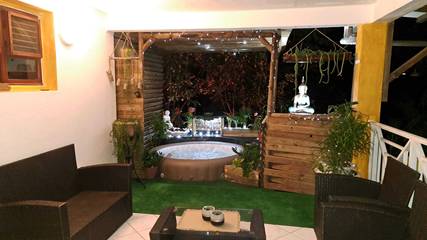 Maison de vacances pour 4 personnes, avec jardin en Martinique