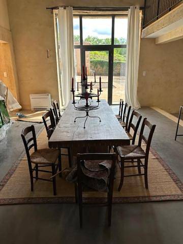 Location de vacances pour 15 personnes, avec piscine ainsi que vue et terrasse à Issac