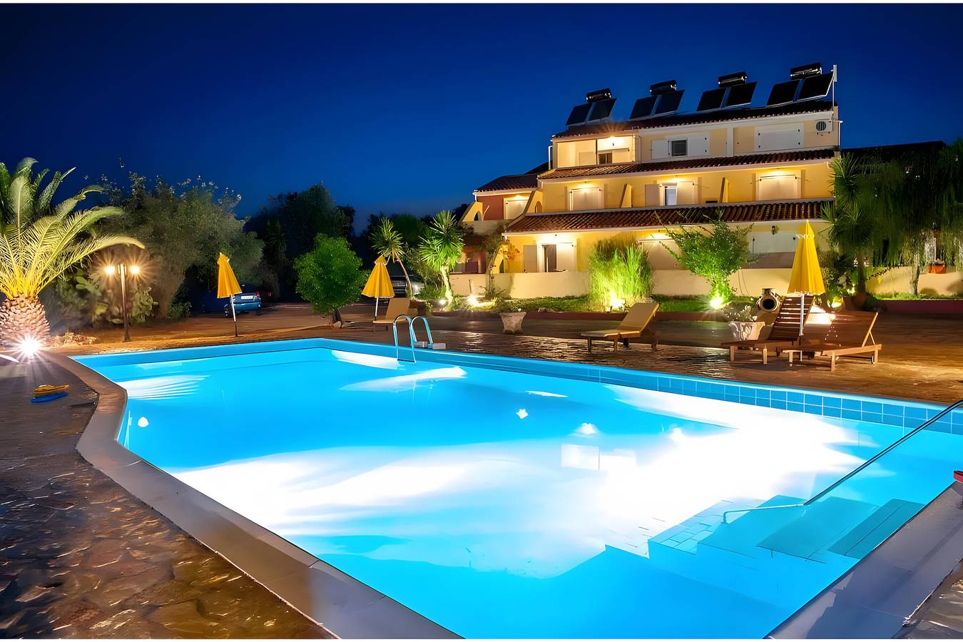 Ferienhaus 'Pegasus – Sea View Ground 3' mit Gemeinschaftspool und Wlan in Karavados, Kefalonia