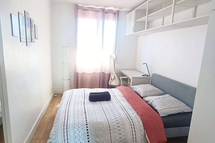 Gîte pour 4 personnes, avec jardin et balcon à Vitry-sur-Seine - 2