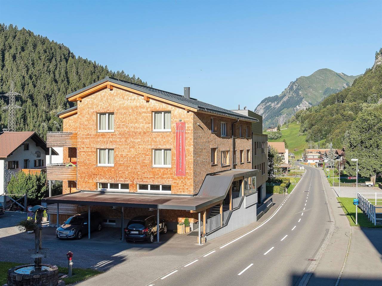 Ganze Ferienwohnung, Studio in der Alpine Lodge in Klösterle am Arlberg, Arlberg