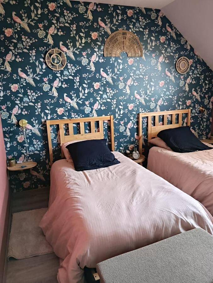 Maison de campagne pour 2 personnes, avec Terrasse ainsi que Jardin et Vue