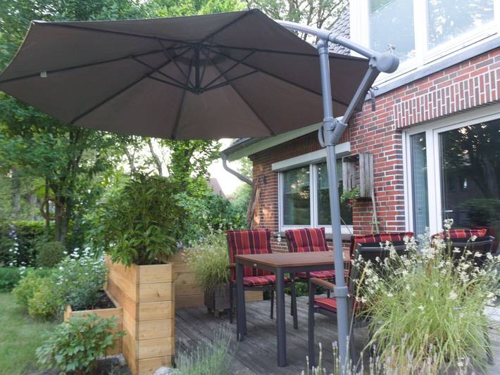 Ferienwohnung für 4 Personen, mit Terrasse und Garten