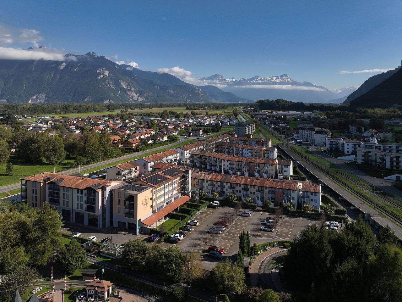 Ganze Wohnung, Le Bouveret 100 - La Perouse D1 2 100.5 in Les Evouettes, Port-Valais