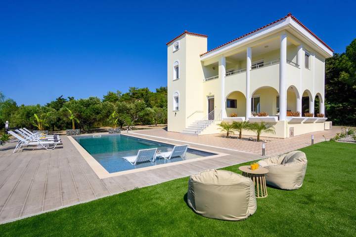 Sunset View Paradisi Villa in Rodas