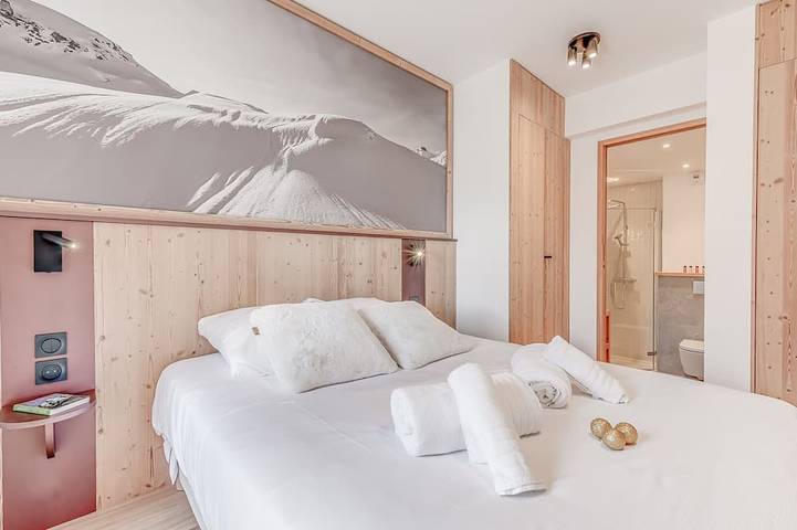 Ganze Wohnung, Champagny-en-Vanoise, Whg. 8 Pers, 3 Sz, WIFI, Parkplatz, Südost-Balkon in Champagny-en-Vanoise, Vanoise-Massiv