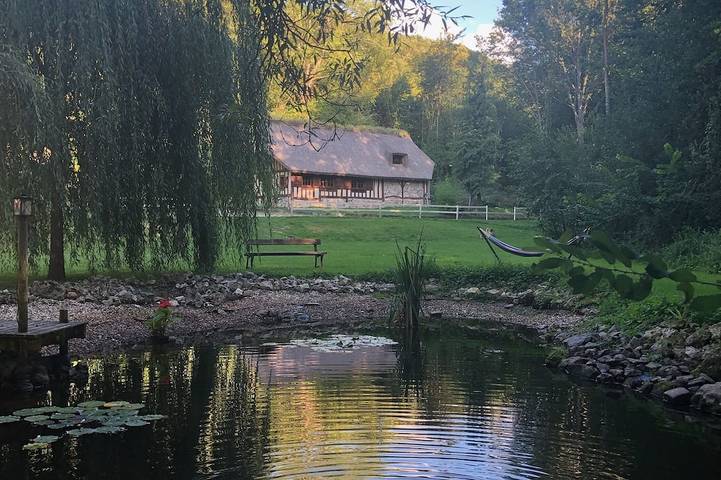 Maison de vacances pour 2 personnes, avec jardin, animaux acceptés à Fatouville-Grestain