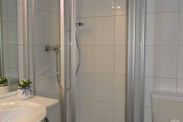 Ferienwohnung für 4 Personen, mit Garten und Balkon in Brand