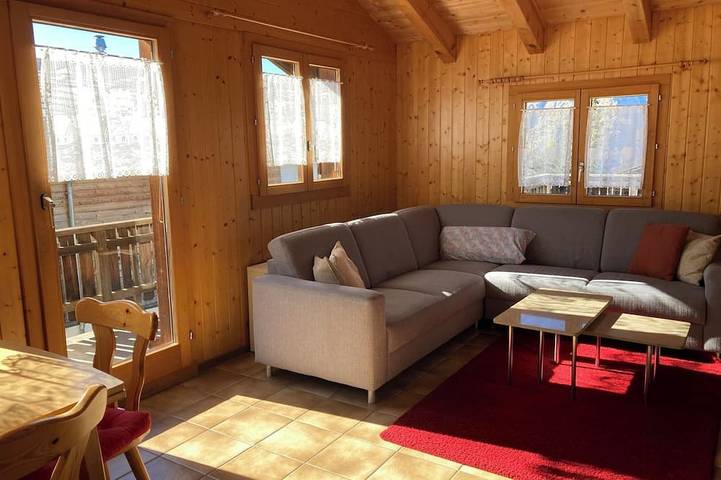 Appartement entier, Chalet Skilift Appartement/Fewo, Dusche, Wc 5-Bettwohnung in Rosswald, Brig