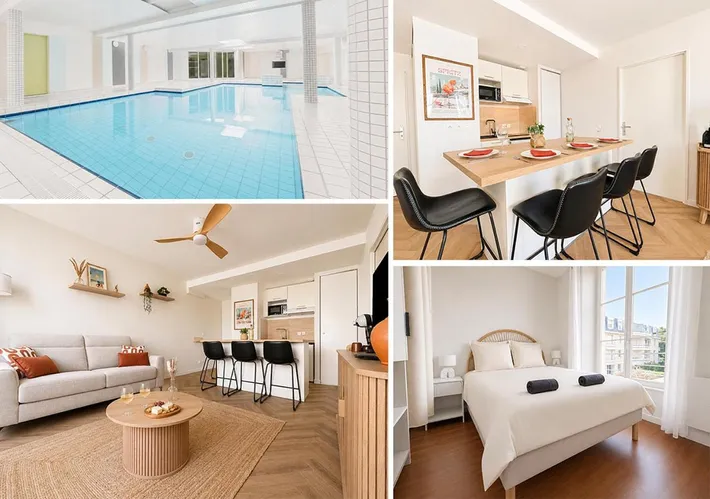 Ferienwohnung für 4 Personen, mit Garten und Pool, mit Haustier - 1