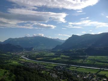 Gîte pour 6 personnes, avec balcon et vue à Triesenberg
