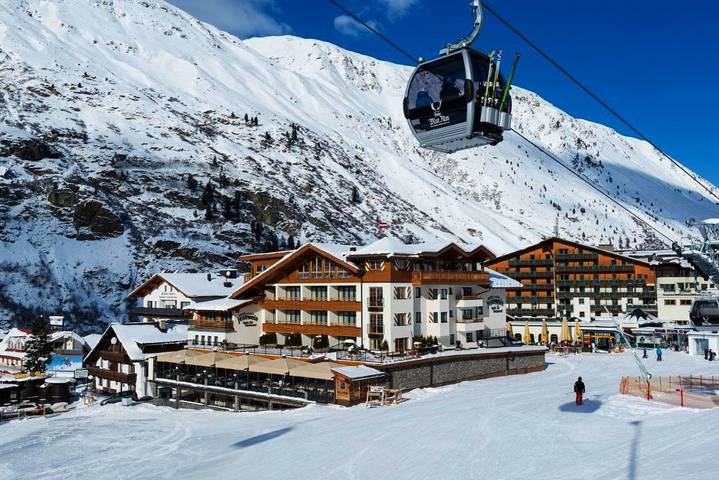 Hotel für 2 Personen, mit Balkon und Sauna sowie Whirlpool in Obergurgl