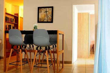 Gîte pour 4 personnes, avec terrasse et vue dans la Ravine Blanche