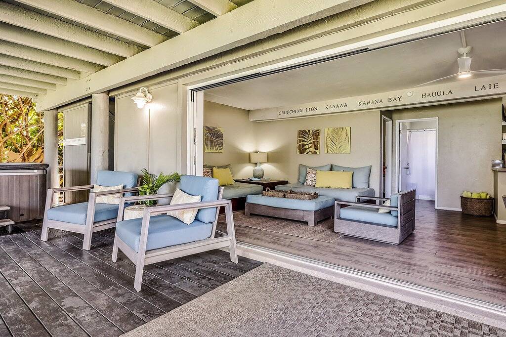 Moani Kai - Neu renoviert, Semi-Privatstrand, Gated, Whirlpool, Sportplatz, großer Garten in North Shore (Oahu)
