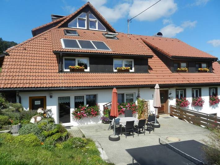 Büchele "Alpenblick in der Dachwohnung" in Dachsberg, Südschwarzwald