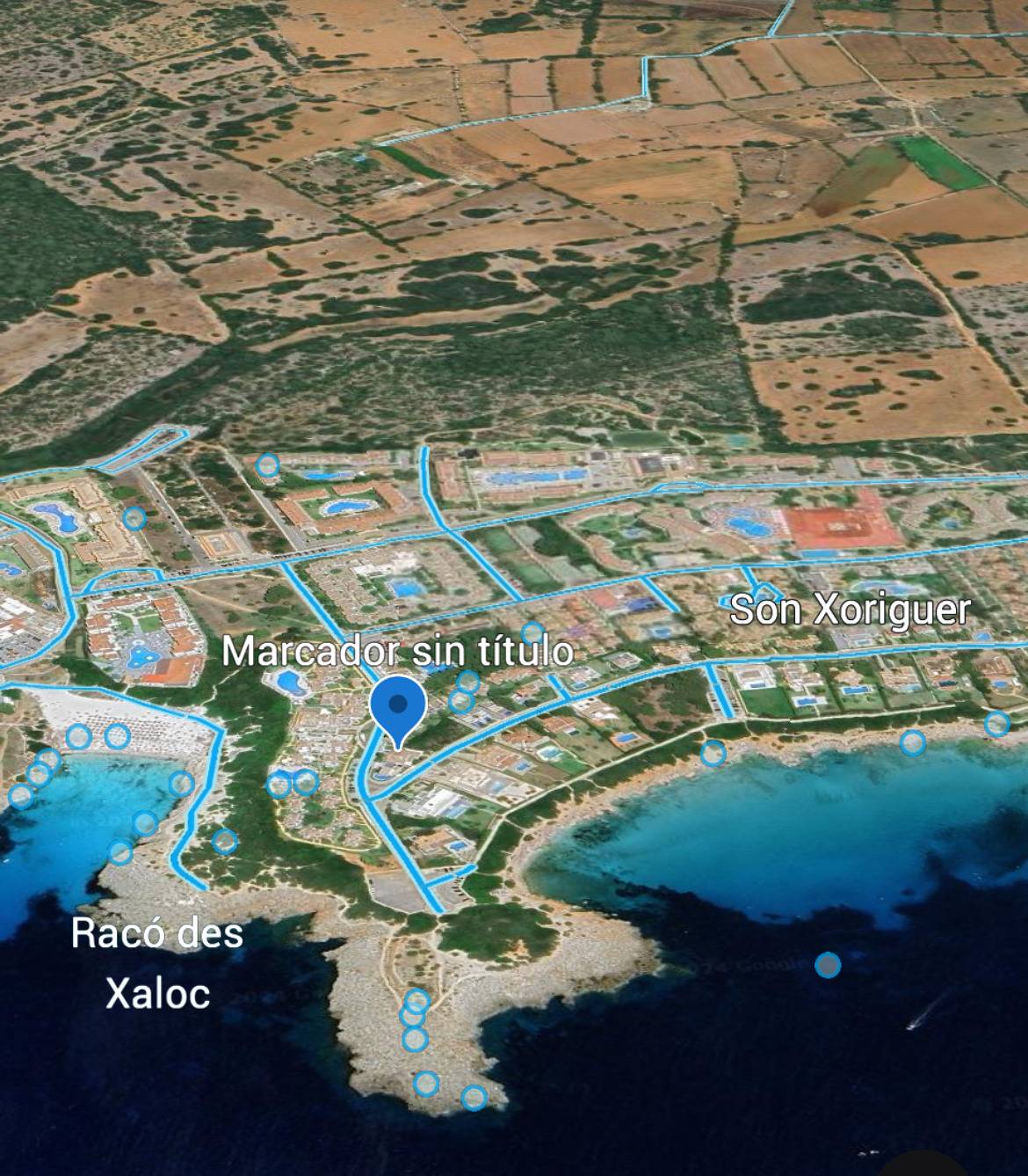 Casa de vacaciones 'Marce' con terraza privada, Wi-Fi y aire acondicionado in Son Xoriguer, Ciudadela