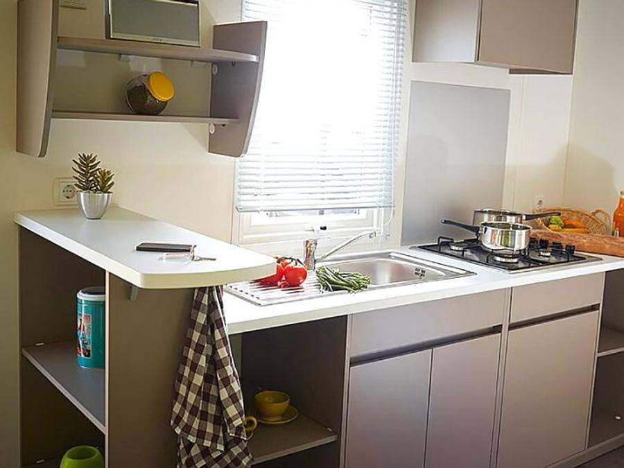 Camping Les Ajoncs d'Or - Mobilheim 4 personen - Cocoon 4 Personen 2 Zimmer 23m² in La Baule-Escoublac, Côte d'Amour
