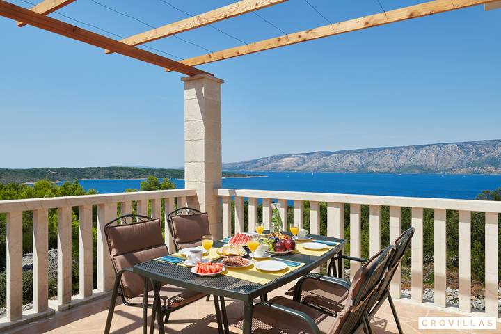 Villa pour 6 personnes, avec vue sur l’océan à Stari Grad - 2
