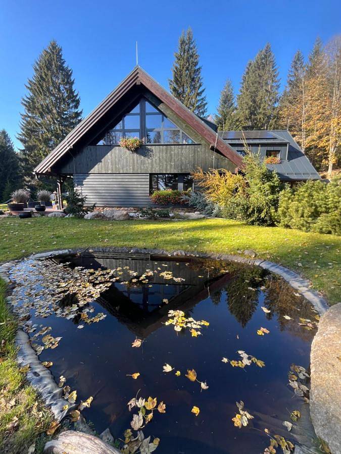 Apartament wakacyjny dla 4 osób, z ogród i widok w Bedřichov (Jablonec nad Nisou District)