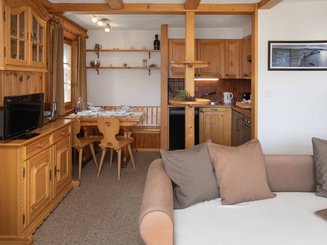 Entire apartment, Orchidée 111 in Bagnes, Wallisian Alps