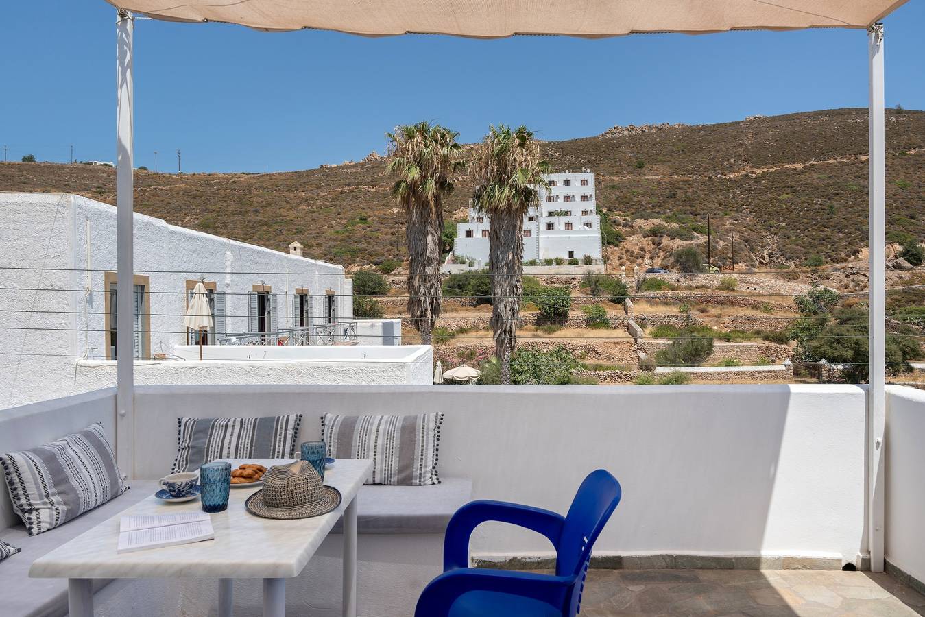 Apartment In A Hotel "Pico Bello Patmos 30" with Sea View, Private Terrace & Wi-Fi in Dodecanese