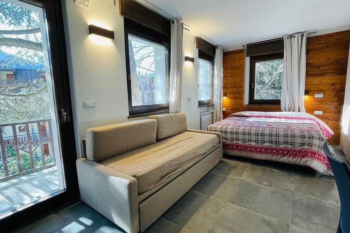 Appartement entier, Villa Linda - Studio 4 personnes in Névache, Région de Briançon