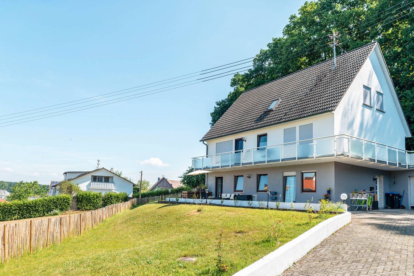 Ganze Wohnung, Ferienwohnung 'Fribo' mit privater Terrasse und Wi-Fi in Magenbuch, Ostrach