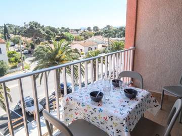 Gîte pour 4 personnes, avec balcon dans Argeles-Plage