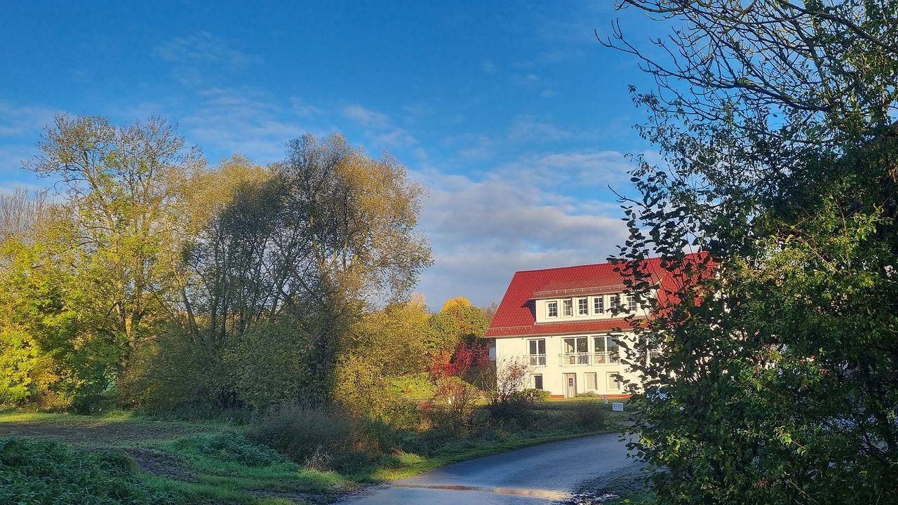 Ganze Ferienwohnung, Ferienapartment Haus am Grün 1 "Sunrise" - Ruhe & Entspannung mitten in der Natur in Herzberg am Harz, Harzvorland