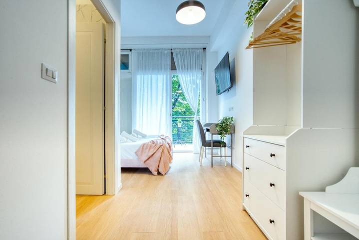 BnB für 2 Personen, mit Balkon und Ausblick in Mailand