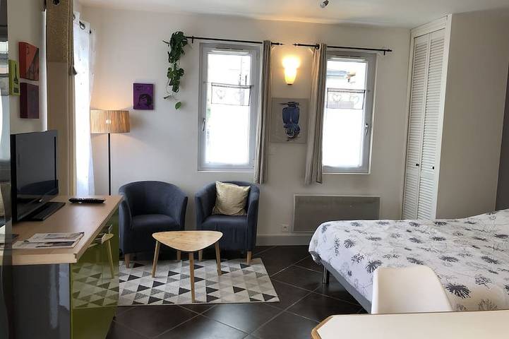 Ganze Wohnung, Studio mit eigenem Parkplatz Thonon Zentrum, ganz in der Nähe Thermes in Thonon-les-Bains, Thonon-les-Bains und Umgebung