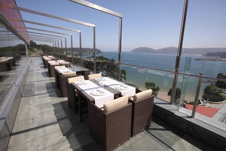 Station pour 10 personnes, avec sauna ainsi que terrasse et jacuzzi à Viveiro - 2