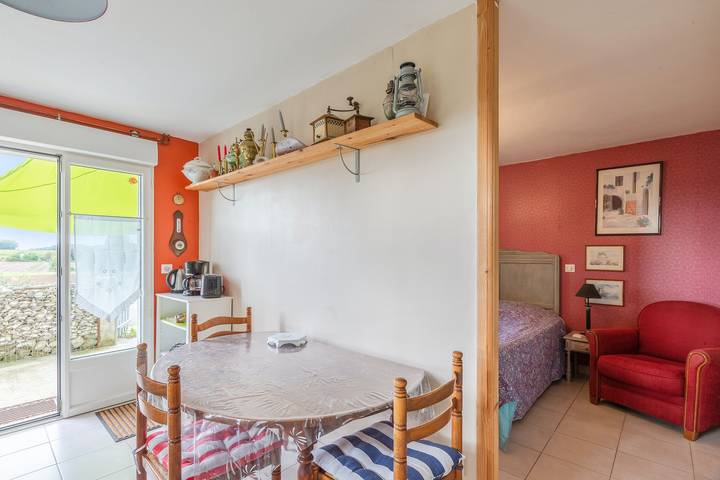 Apartamento entero, Apartamento Acogedor en Mortagne-sur-Gironde, 45 m², Terraza in Mortagne-sur-Gironde, Saintes region