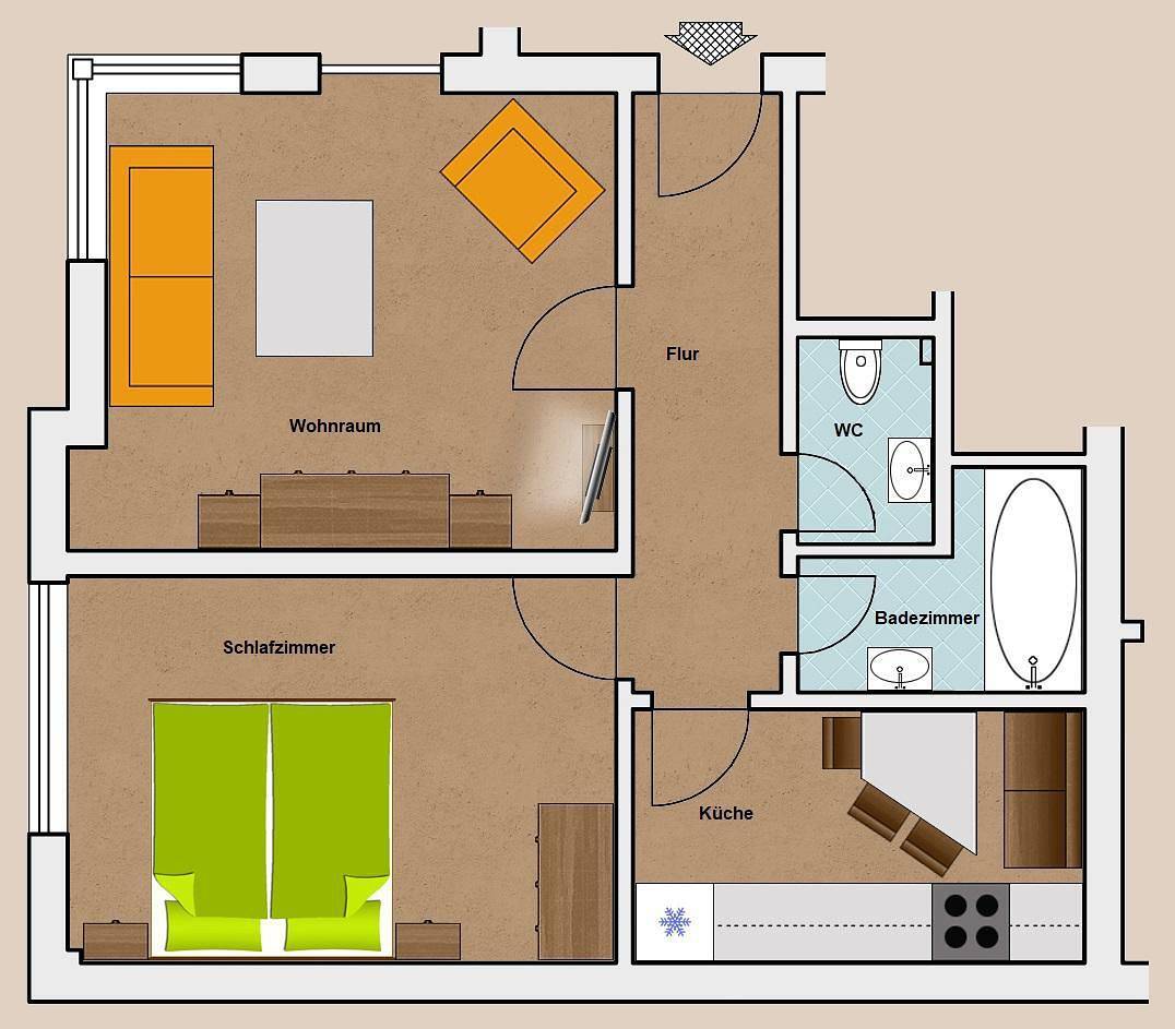 Ganze Ferienwohnung, Appartement Saphir in Sautens, Ötztal