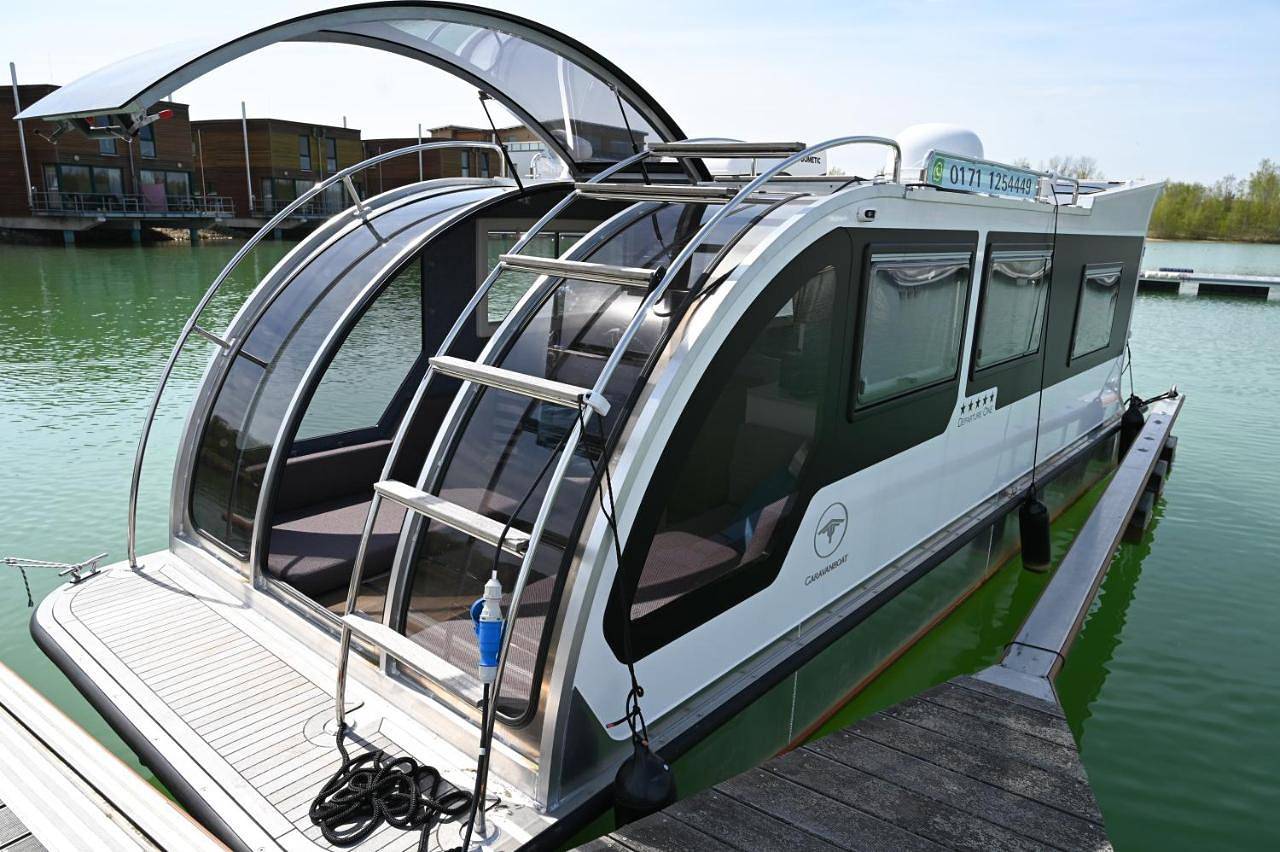 Exklusives Wohnen auf dem Boot in der Marina Lagovida mit direktem Seezugang in Badestelle Lagovida, Großpösna