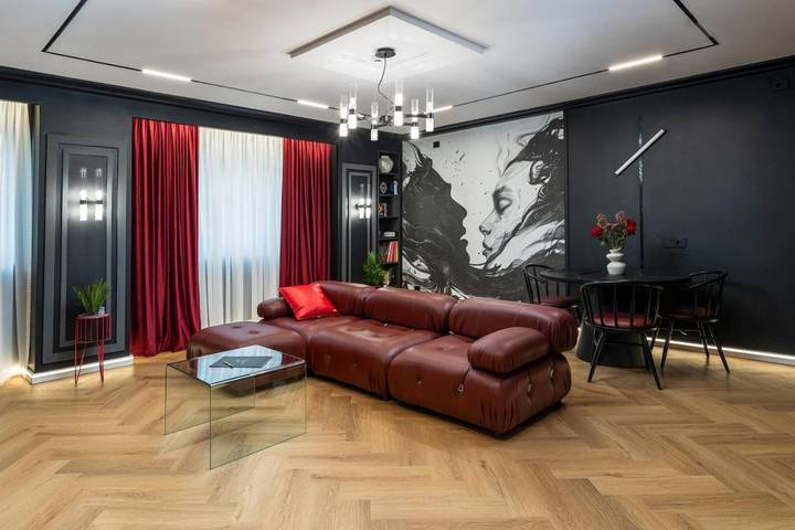 Gîte pour 3 personnes, avec balcon et vue dans Mureș