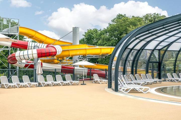 Location de vacances pour 6 personnes, avec piscine et jacuzzi ainsi que bassin pour enfant et jardin, animaux acceptés à Saint-Julien-des-Landes - 2