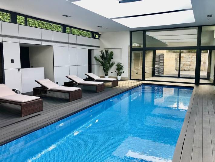 Gîte pour 10 personnes, avec jardin et piscine à Suances - 4