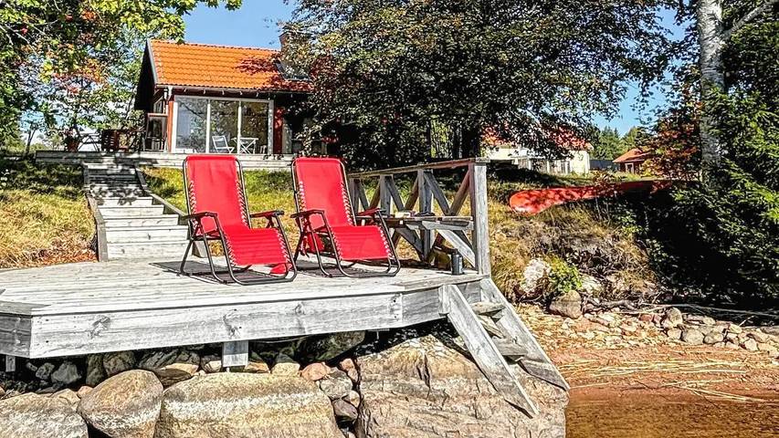 Ferienhaus für 3 Personen, mit Terrasse und Sauna, mit Haustier - 1